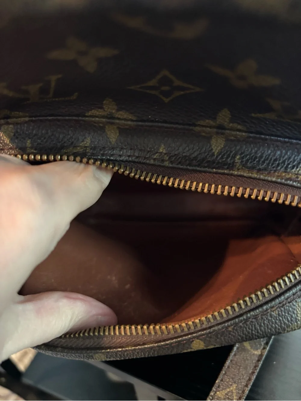 Louis Vuitton print sought lv